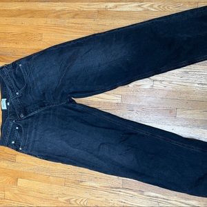 Criss cross Agolde straight-leg